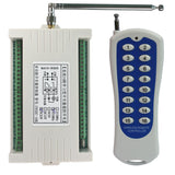 16 Canaux 12V 24V Kit Interrupteur Sans Fil avec Télécommande