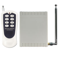 8 Canaux CC 9V 12V 24V Interrupteur Sans Fil avec Télécommande 433MHz (Modèle: 0020037)