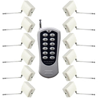 CC Kit Télécommande Sans Fil avec 12 Interrupteurs Radio et 1 Émetteur (Modèle: 0020359)