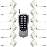 CC Kit Télécommande Sans Fil avec 12 Interrupteurs Radio et 1 Émetteur (Modèle: 0020359)