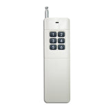 6 Bouton 1000 Mètres Émetteur Radio Télécommande Sans Fil Universelle (Modèle: 0021027)