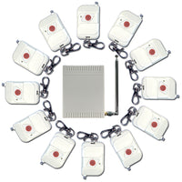 433MHz CC 9V 12V 24V Kit Interrupteur Sans Fil avec 12 Télécommandes (Modèle: 0020192)