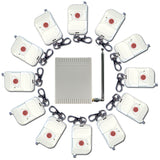 433MHz CC 9V 12V 24V Kit Interrupteur Sans Fil avec 12 Télécommandes (Modèle: 0020192)