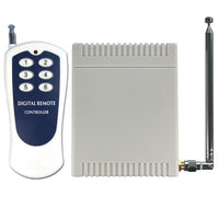 6 Canaux 9V 12V 24V 10A Sortie Relais Kit Interrupteur Télécommande Sans Fil (Modèle: 0020036)