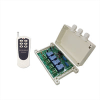 Kit Interrupteur Télécommande Sans Fil 12V 24V 2 Canaux pour CC Moteur Électrique (Modèle: 0020481)