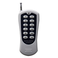 12 Interrupteur Sans Fil CA220V 30A et une Télécommande avec 12 Boutons (Modèle: 0020366)