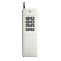 LORA 5 Km 8 Bouton Télécommande Sans Fil Transmetteur Émetteur Radio (Modèle: 0021077)