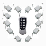 12 Interrupteur Sans Fil CA220V 30A et une Télécommande avec 12 Boutons (Modèle: 0020366)