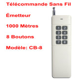 1000 Mètres 8 Boutons Télécommande Sans Fil Universel ou émetteur Radio