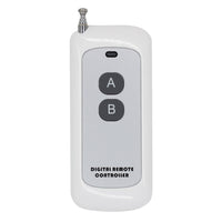500 Mètres 2 Boutons Télécommande Sans Fil Universelle 433MHz (Modèle: 0021011)