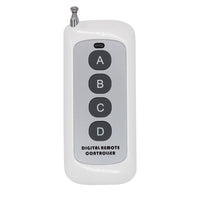 500 Mètres 4 Boutons Télécommande Sans Fil Universelle 433MHz (Modèle: 0021012)