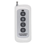 500 Mètres 4 Boutons Télécommande Sans Fil Universelle 433MHz (Modèle: 0021012)