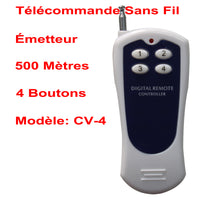500 Mètres 4 Boutons Télécommande Sans Fil Universel ou émetteur Radio