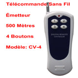 500 Mètres 4 Boutons Télécommande Sans Fil Universel ou émetteur Radio