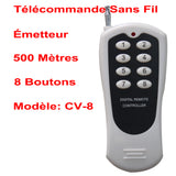 500 Mètres 8 Boutons Télécommande Sans Fil Universel ou émetteur Radio