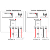 Longue Distance Contrôler CC ou CA équipements par 1 Canal 220V 10A Kit Interrupteur Télécommande Sans Fil