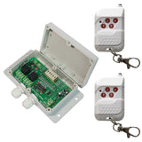 12V 10A 2 Voies Retard Kit Interrupteur Sans Fil Avec Télécommande (Modèle: 0020320)