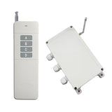 4 Canaux CC 30A Sorties Relais Kit Interrupteur Sans Fil avec Télécommande (Modèle: 0020110)